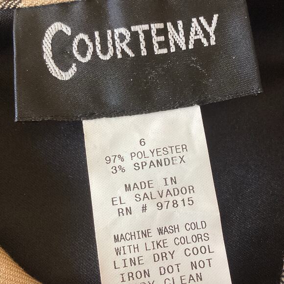 Black Vintage Plaid Collar Jacket - Picture 6 of 7